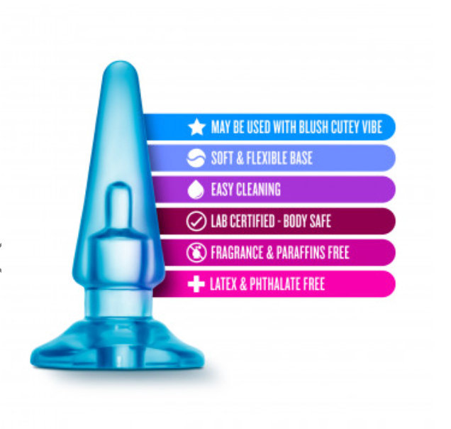 B Yours - Basic Anal Plug - Blue