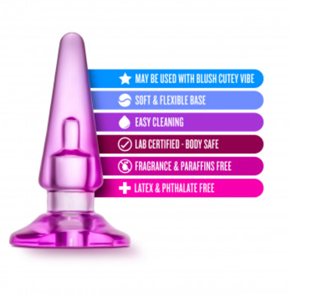 B Yours - Basic Anal Plug - Pink